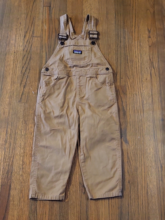 Patagonia Other - Patagonia Tan Kids Overalls